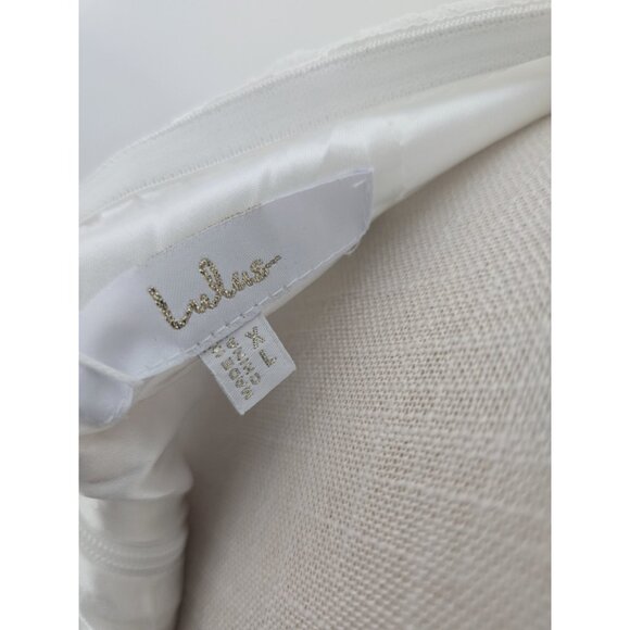 Lulus Wedding Bridal Gorgeous Love White Lace Strapless Mermaid Maxi Dress XL - Picture 9 of 9